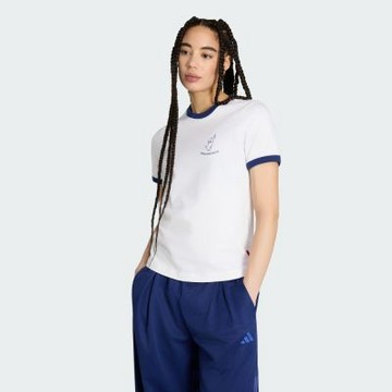 【adidas 愛迪達】 短袖上衣 T恤 女 KT2777