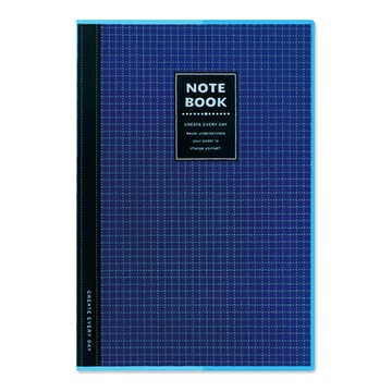 B5 藍色書套筆記本