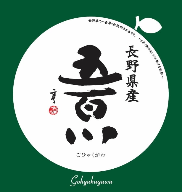 新米 令和5年産 長野県伊那産 五百川 10kgx1袋 (白米 玄米 無洗米加工 保存包装 選択可)