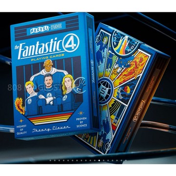 [808 MAGIC]魔術道具 驚奇四超人 Fantastic Four 漫威 收藏 theory11 T11 撲克牌