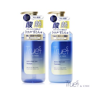 【日本Truest】沙龍級酸熱洗髮精480ml+潤髮乳480ml