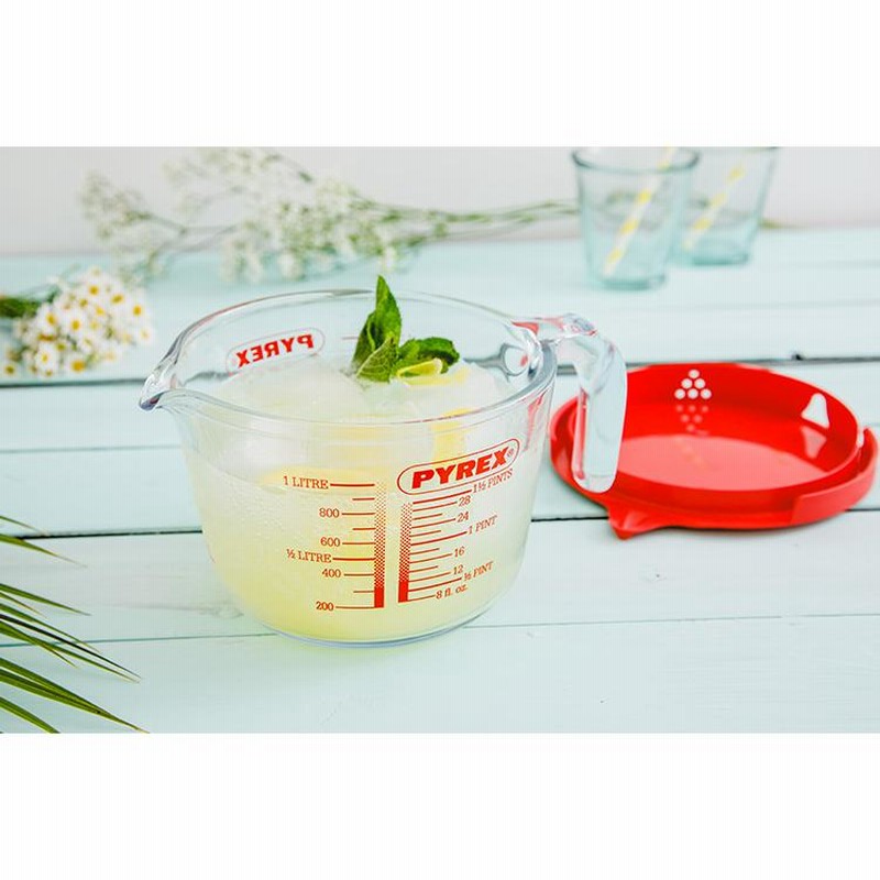 パイレックス フタつきメジャージャグ 1L 計量カップ PYREX P5倍