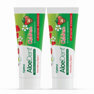 英國Aloe Dent-幼童防護牙膏(無氟)2入組