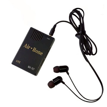 【ANX】Air-Bone 混合式耳機集音器 (骨傳導+空氣傳導) MA-707【H1HA1234BLK0000】