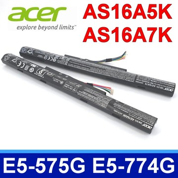 ACER AS16A5K 原廠電池 Aspire E5-575 E5-575-59QB E5-575G E5-774G TMP249 TMP259 E15 E5-475 E5-475G AS16A7K AS16A8K 4ICR19/66 E5-575 E5-575G E5-575T E5-575TG E15 E5-774 E5-774G F5-573 F5-573G F5-573T  AS16A8K AS16A7K