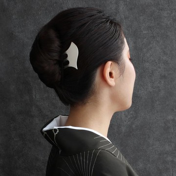 KANZASHI 簪 【koiki Comb / Bachi-Silver】