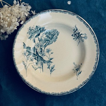 * 50884-迷人法國古董HB & Cie.深盤PROVENÇAL系列