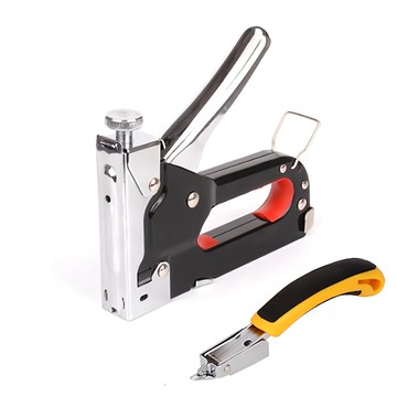 布羅皮克 三用 手動釘槍 + 釘書針移除器 + 三種釘書針 x 200入 套組  1組