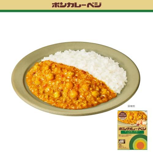 大塚食品 ボンカレーベジ ビーンズキーマカレー中辛 180g×5個 動物性原料不使用 レンジ調理対応 豆 野菜 国産たまねぎ使用