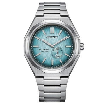 CITIZEN Mechanical Zenshin 輕量鈦 小秒盤 機械錶 男錶 送禮 禮物 推薦 NK5020-58L