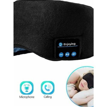 藍牙眼罩睡眠智能遮光無線音樂全包圍充電專用放松午睡學生家用黑