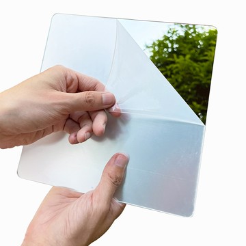 喵汪森林 鏡面壓克力 厚圓角鏡 40 x 40cm x 1.5mm  鏡面