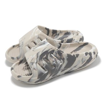 adidas 拖鞋 adiFom IIInfinity Slide 00 男鞋 大理石紋 米白 灰 運動拖鞋 JH8018