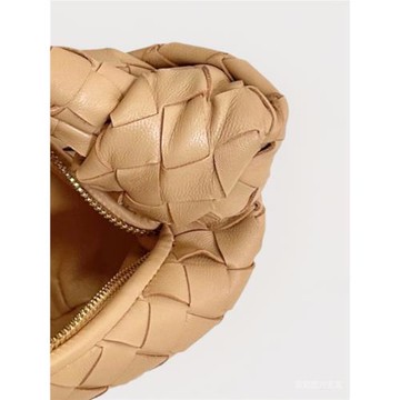 Candy和mini jodie云朵包編織女包真羊皮打結包餃子手拿手提挎包