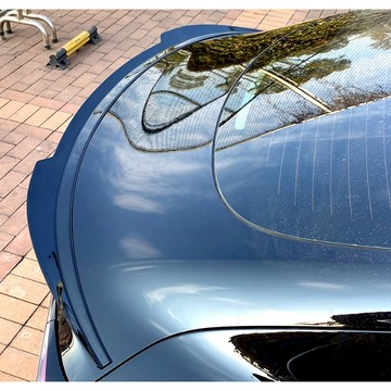 ~歐力斯~特斯拉 Tesla Model 3 Model3 尾翼 擾流板 壓尾翼 後擾流 鴨尾 黑色 碳纖維紋