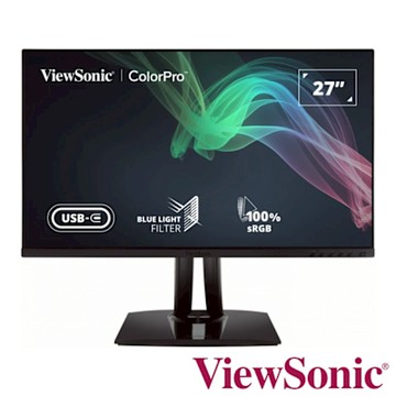 ViewSonic VP2756-4K 27型 IPS 4K 專業螢幕(HDMI/內建喇叭/Pantone認證 100% sRGB色域)