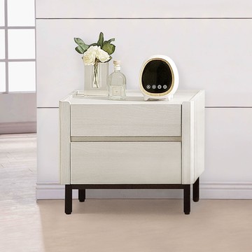 Homelike 喜家居二抽床頭櫃(2348)-54x40x46cm