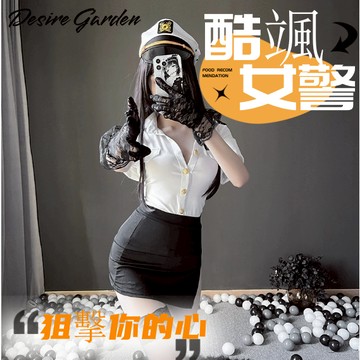 情欲花園🌹｜現貨🔥有大尺碼！學院警花警察 性感 空姐 主播 直播 角色扮演 妖豔女警 性感警察 港警 角色扮演
