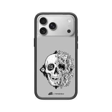 iPhone 17 Pro Max Mod NX -邊框背蓋組合 (相機按鈕) 黑 - Ted Leonid Melendres - Diamond Skull 鑽石骷顱