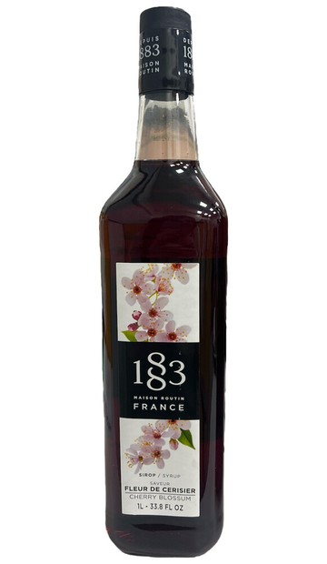 法國1883糖漿果露-櫻花口味 法國頂級糖漿1000ml-良鎂咖啡精品館