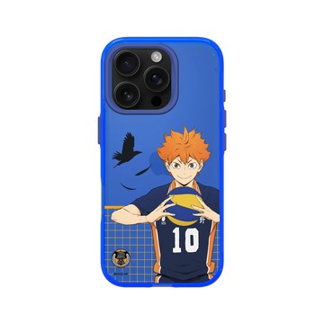 iPhone 16 Pro Clear 激光藍 - 排球少年 Haikyu!! - 球場上的日向