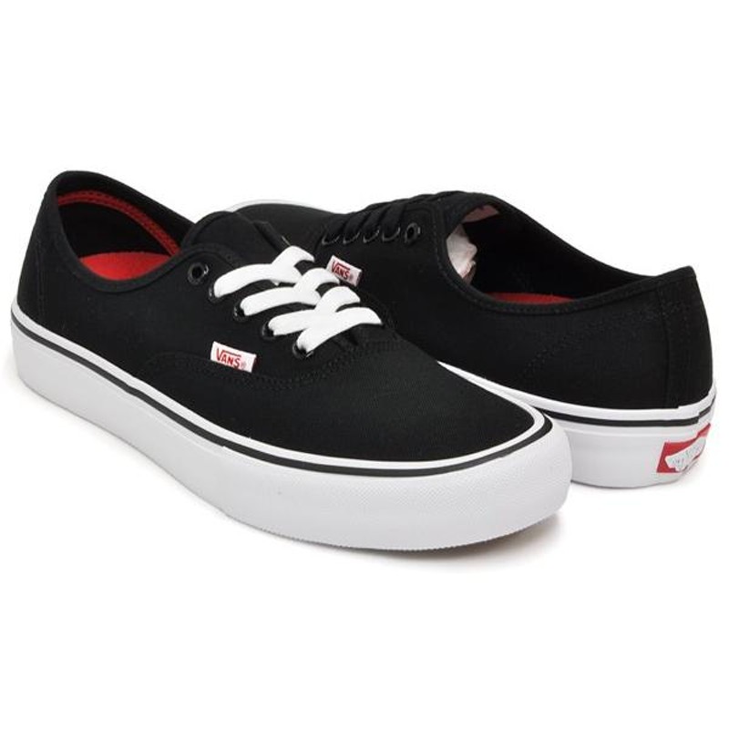 Vans authentic pro black hotsell and white