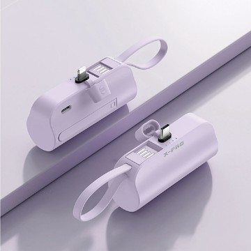 ~5000mAh 5000mAh行動電源 加贈收納袋 直插式行動電源 iPhone/安卓Type C