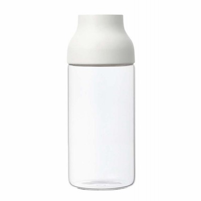 KINTO ピッチャー・冷水筒 CAPSULE ウォーターカラフェ 700ml ホワイト ...