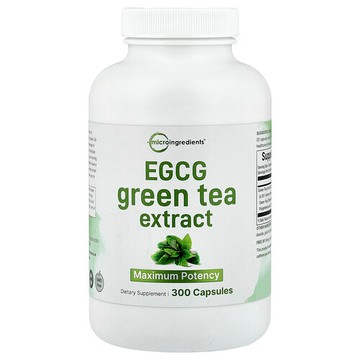 Micro Ingredients, 表沒食子兒茶素沒食子酸酯綠茶提取物，300 粒膠囊（每粒膠囊 225 毫克）