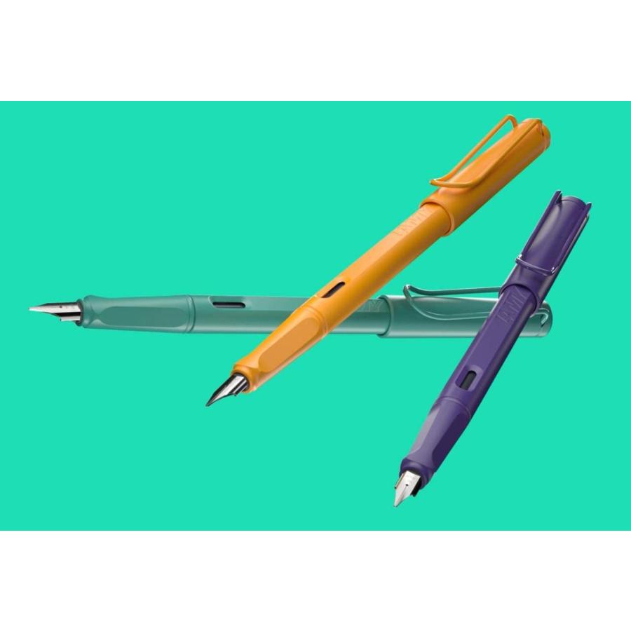 Lamy Safari 万年筆ファインペン先 Aquamarine キャンディスペシャルエディション2020