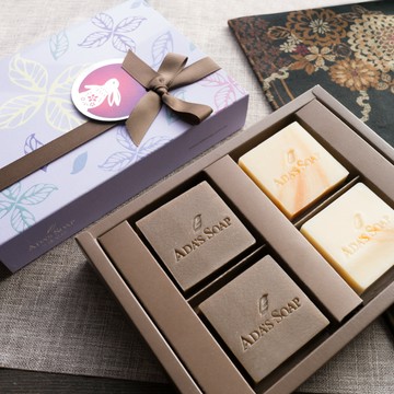 【艾達皂房】花好月圓禮盒 (艾草紅棗組)