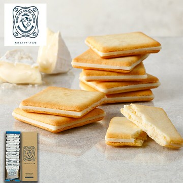 【鹽＆卡門貝爾起司餅乾10片裝】 東京牛奶起司工房 菓子 甜點 燒菓子 餅乾 零食 起司 卡門貝爾起司   東京日本必買 | 日本樂天熱銷
