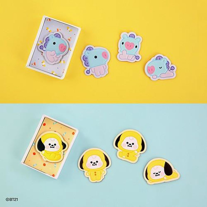 BT21公式グッズ＝［バンタン］［BTS］ベビーレザーステッカー