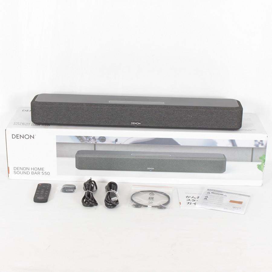 美品】DENON HOME SOUND BAR 550 サウンドバー 2021年製 デノン 本体 ...