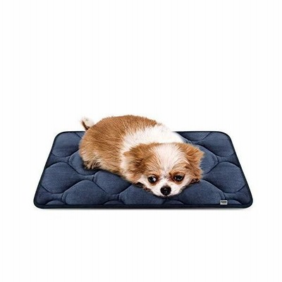 Hero Dog ペットマット 犬マット 犬ベッド 小型犬 ペットベッド 洗える 犬ケージマット 滑り止め 肌触りよい 柔らかい 清掃しやすい ネイビ 通販 Lineポイント最大get Lineショッピング