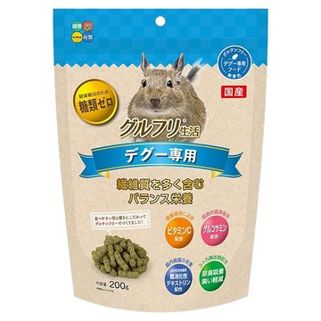 Hipet 八齒鼠專用主食 不含麩質  200g  1包