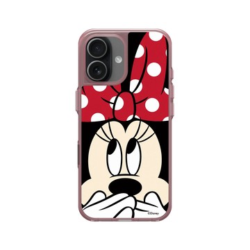 iPhone 17 Clear (相機按鈕) 晶醺玫 - 迪士尼-米奇 Mickey - 米妮摀嘴