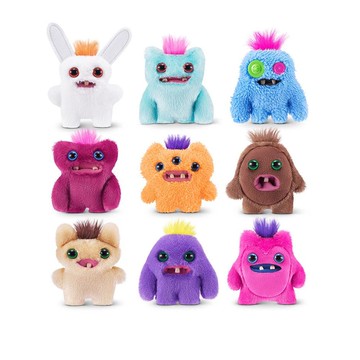 英國 FUGGLER 放克牙寶 萌牙怪獸第四代 3.5吋牙齒怪寶寶毛絨公仔 (單入隨機出貨)