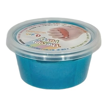 Q-doh 有機矽職能黏土，適合3歲以上兒童，通過美國FDA，美國ASTM，歐盟CE安全檢測  藍色  60g  1個