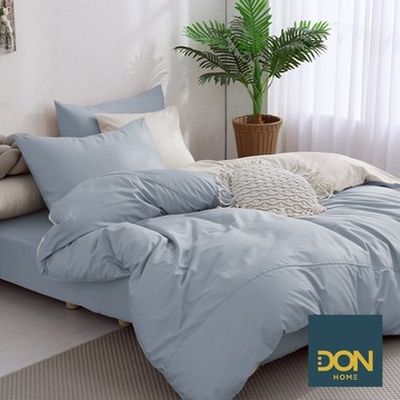 DON 極簡生活200織精梳純棉被套床包組｜布里安｜(單人/雙人/加大/特大)