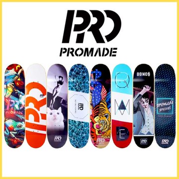 美國加州品牌PROMADE滑板新款進口專業動作雙翹板面基礎滑板店