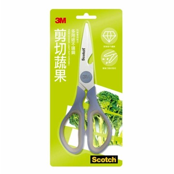 料理剪刀 3M  Scotch 多用途不鏽鋼料理專用剪刀 KS-P100 (簡易包裝版)