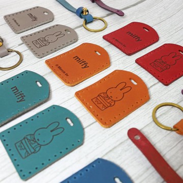 【70 Years of Miffy】米菲兔聯名－真皮御守 吊飾 磁扣套材料包