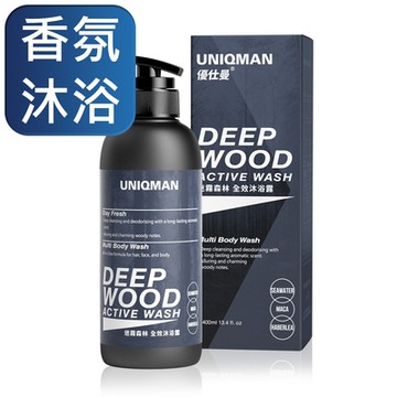 【UNIQMAN】迷霧森林 全效沐浴露 (400ml/瓶)