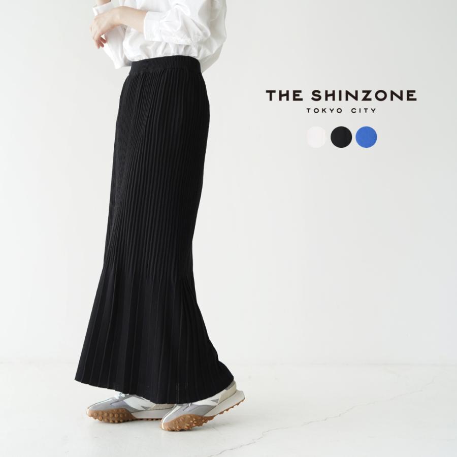 シンゾーン THE SHINZONE ニット プリーツ スカート KNIT PLEATS SKIRT ...