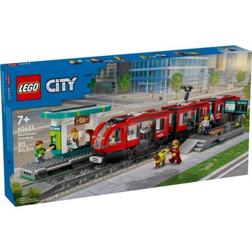 ||高雄 宅媽|樂高 積木|| LEGO“60423 市區路面電車和車站 輕軌 ‘’