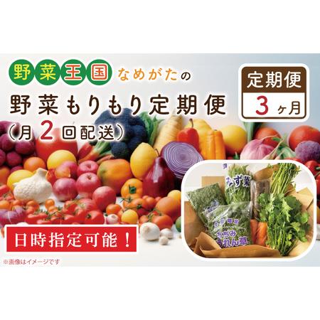 ふるさと納税 CU-140　野菜王国なめがたの野菜もりもり定期便（月２回発送） 茨城県行方市