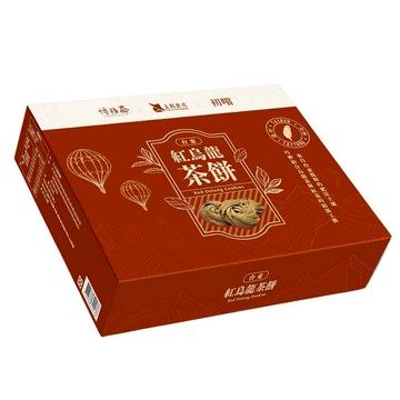 【初嚐】紅烏龍茶餅(10g*15包/盒x12盒/箱)