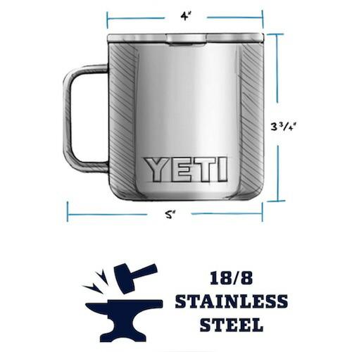 YETI イエティ ランブラー 14oz マグ マグスライダー蓋付き 保冷 保温 Rambler oz Mug With Magslider Lid