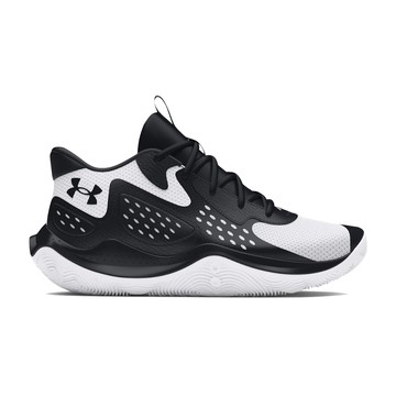 Under Armour 籃球鞋 UA Jet '23 男款 運動鞋 訓練鞋 男鞋 中筒 緩震 舒適 透氣 耐磨 黑 白